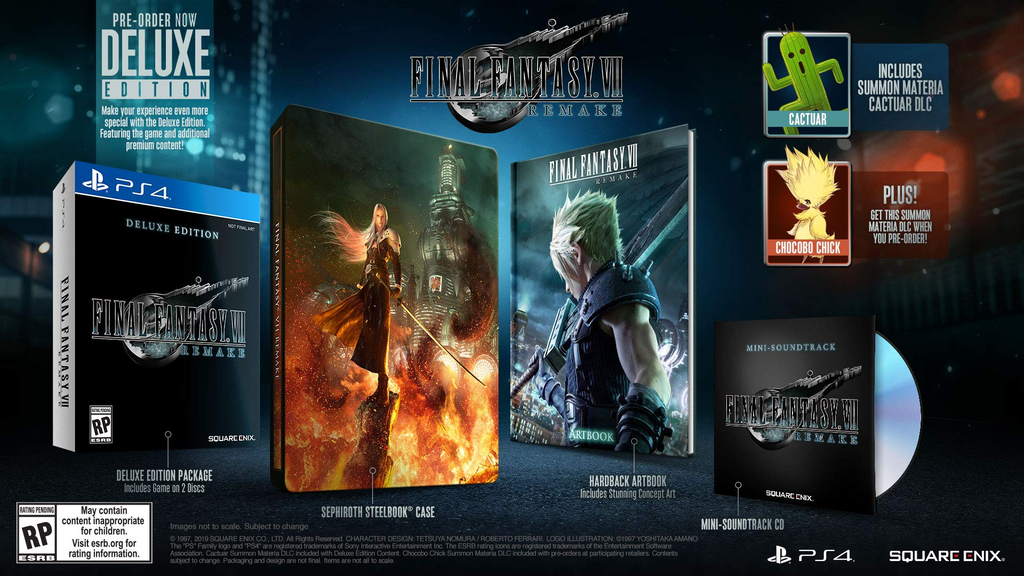 FINAL FANTASY VII Remake - Deluxe Edition (PlayStation 4)