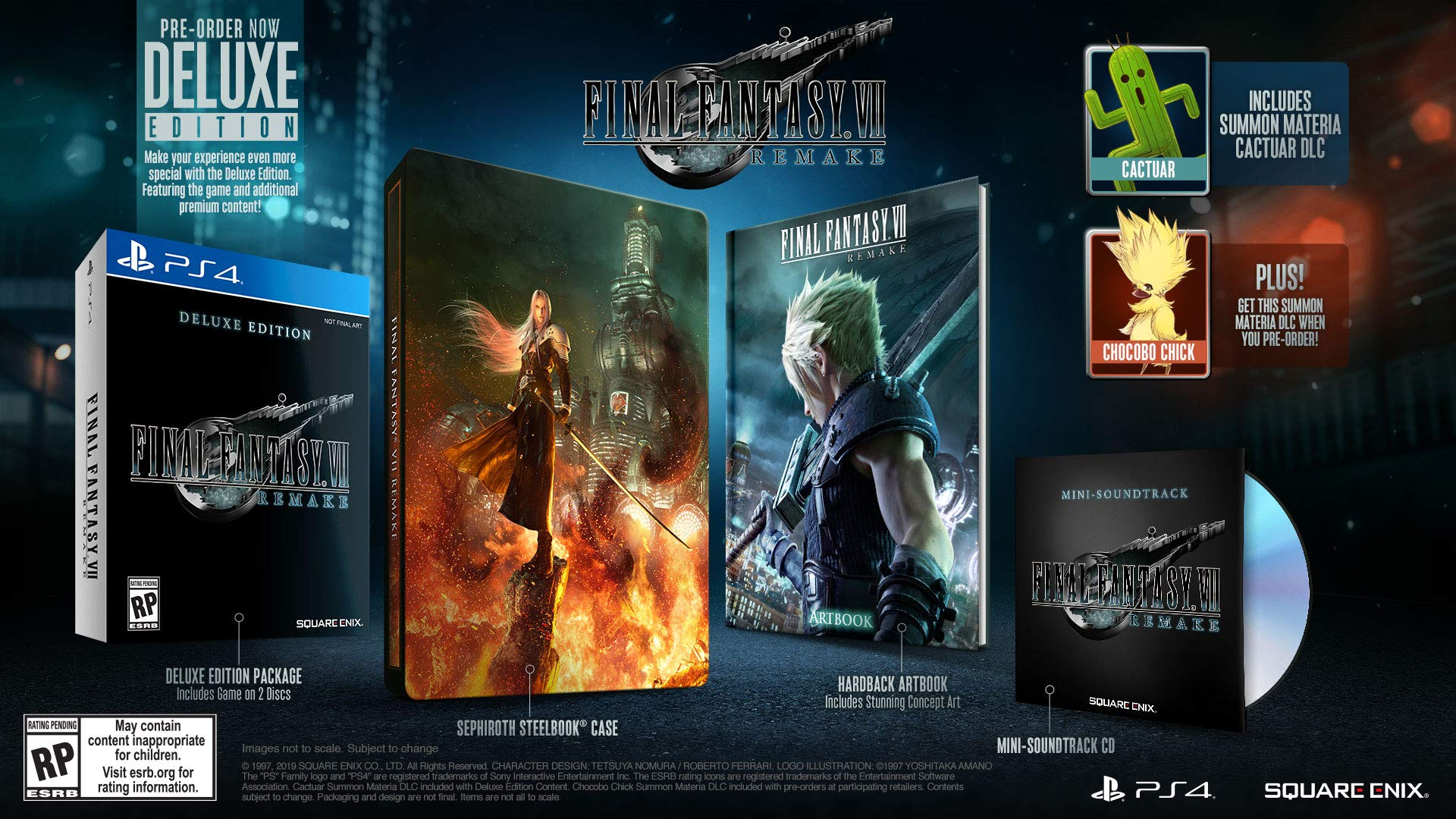 FINAL FANTASY VII Remake - Deluxe Edition (PlayStation 4)