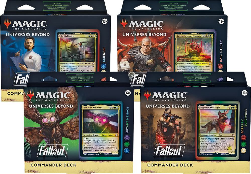 Magic: The Gathering—Universes Beyond: Fallout Commander Deck