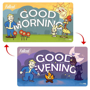Ultra Pro: Fallout - Good Morning/Good Evening Double-Sided Playmat