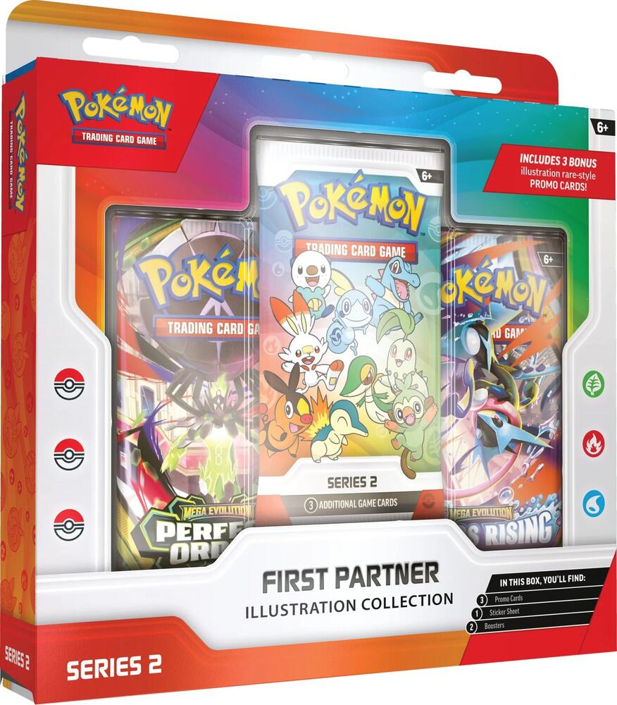 2026 Pokemon TCG:  First Partner Illustration Collection - Series 2