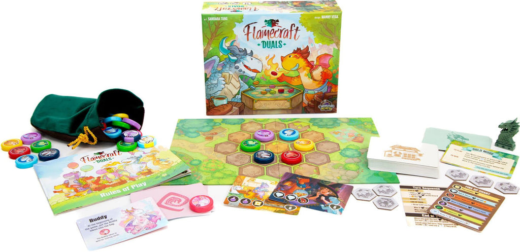 Flamecraft: Duals Board Game