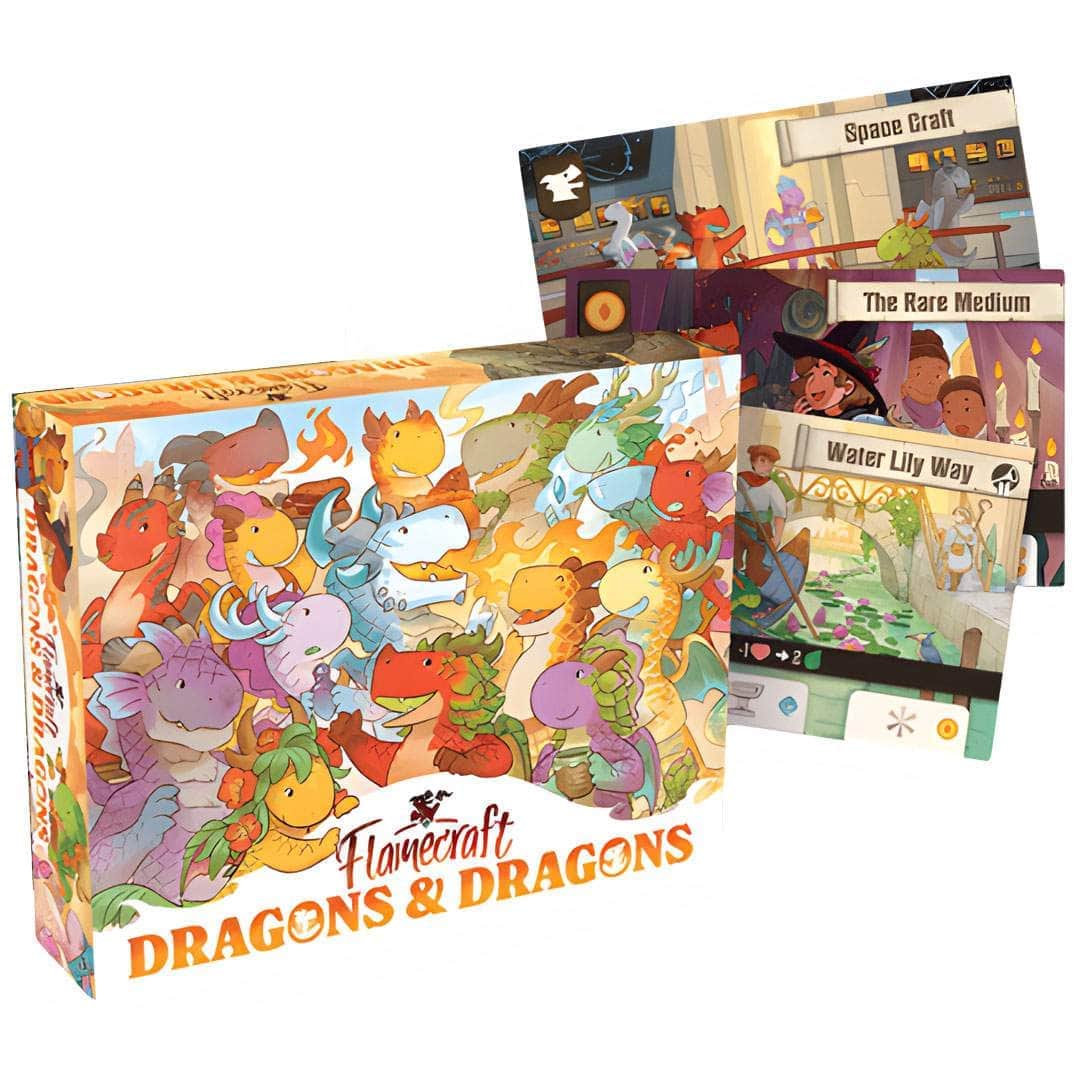 Flamecraft: Dragons & Dragons Expansion Board Game