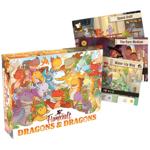 Flamecraft: Dragons & Dragons Expansion Board Game