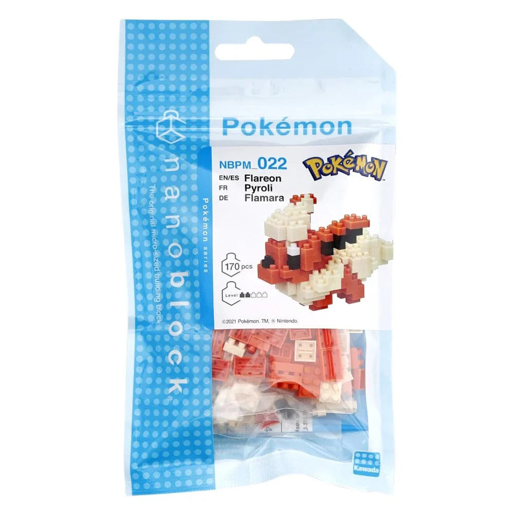 nanoblock - Pokemon - Flareon - Papa Joey's Collectibles