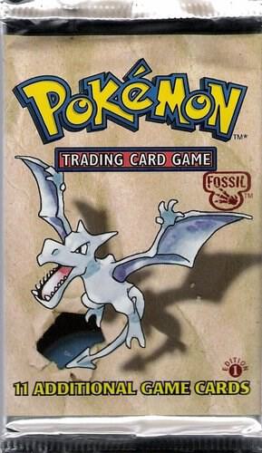 Pokemon TCG: Fossil Booster Pack (1st Edition)