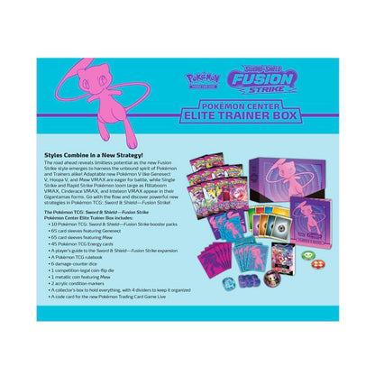 Pokémon TCG: Sword & Shield—Fusion Strike Pokémon Center Elite Trainer Box