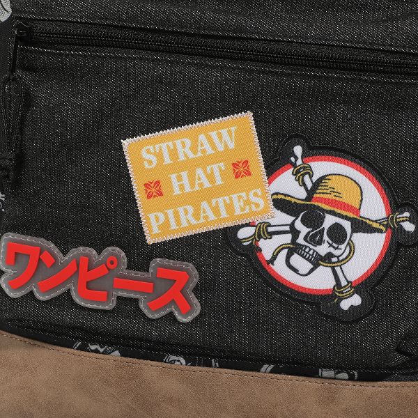 One Piece Live Action Icons 16.5" Black Backpack