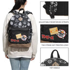 One Piece Live Action Icons 16.5" Black Backpack