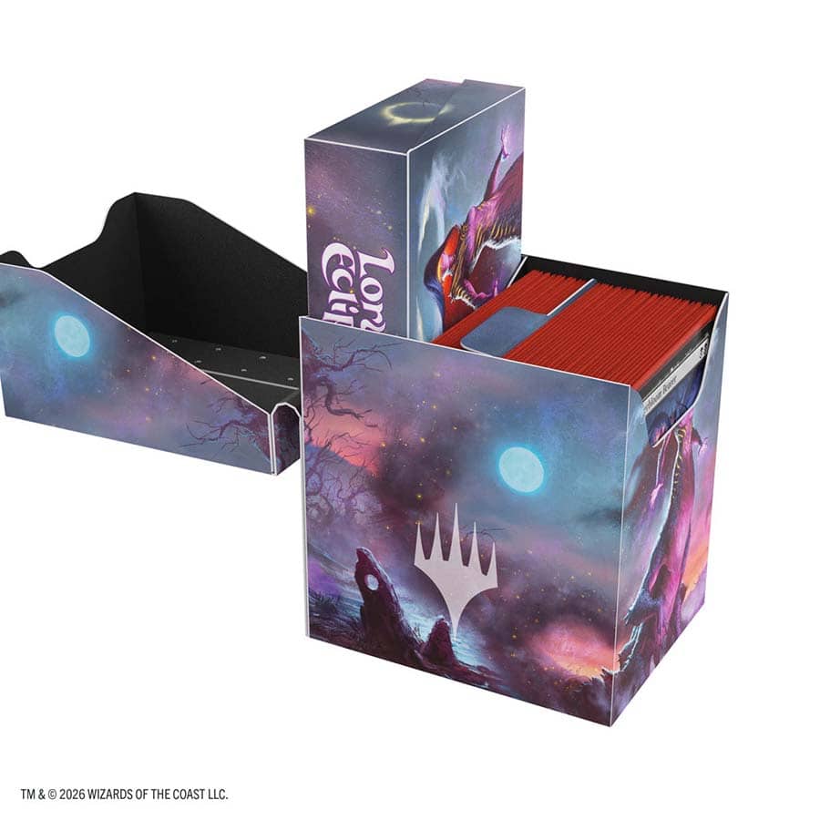 2026 Gamegenic—Magic: The Gathering x Lorwyn Eclipsed—Soft Crate 80+ Deck Box - Moonshadow
