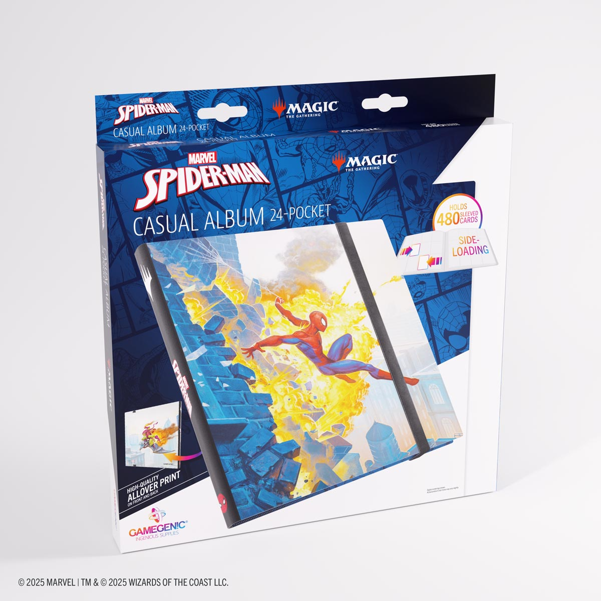 Gamegenic Magic: The Gathering 24-Pocket Casual Album Binder (Spider-Man/Green Goblin)