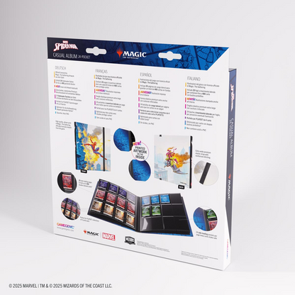 Gamegenic Magic: The Gathering 24-Pocket Casual Album Binder (Spider-Man/Green Goblin)