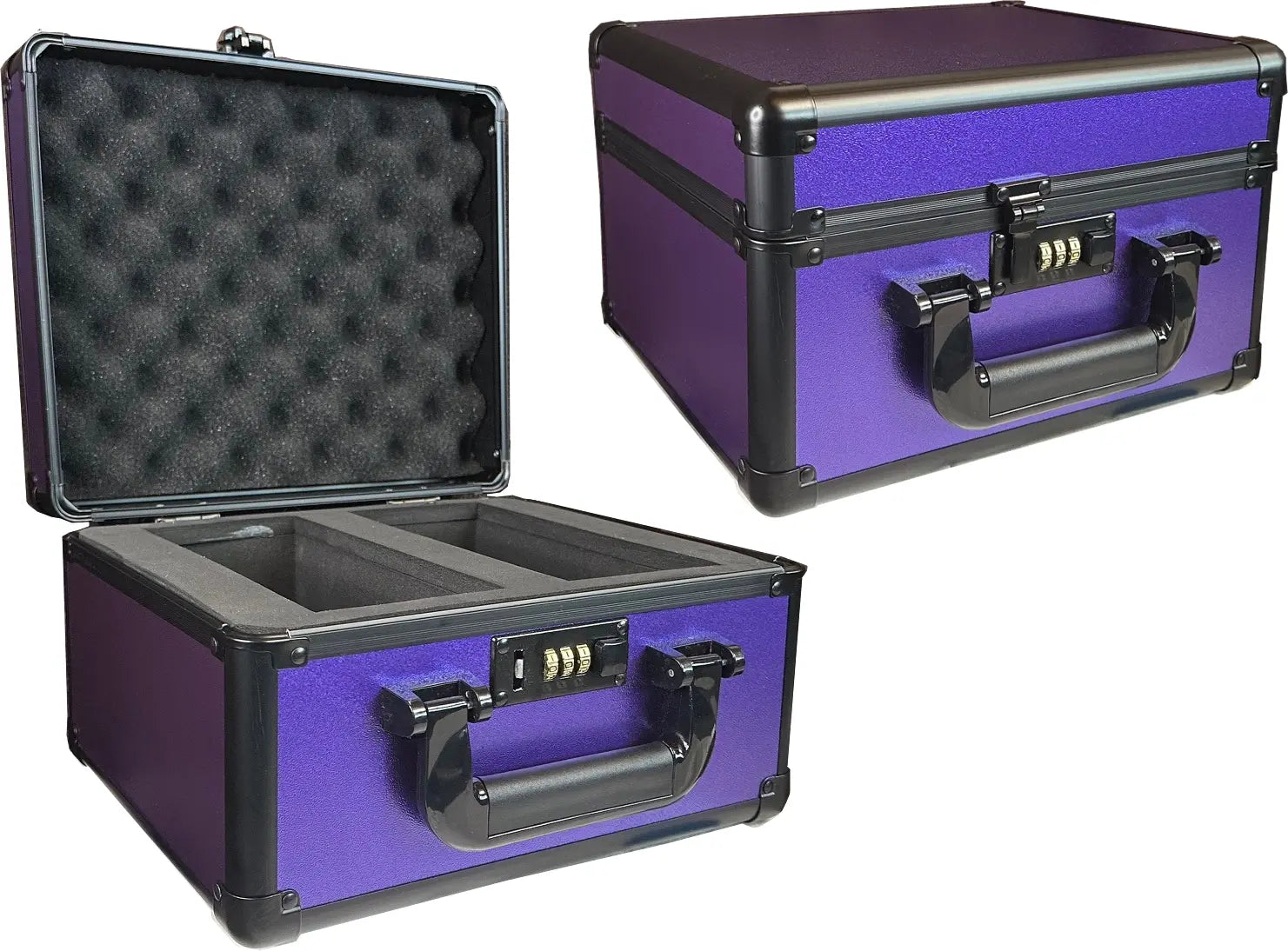 Generic Graded Card Locking Case (2 Rows)