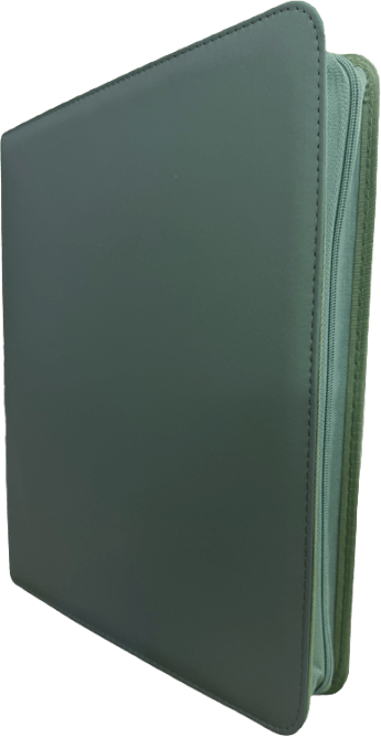 Generic Premium Series 9-Pocket Toploader Zippered Binder
