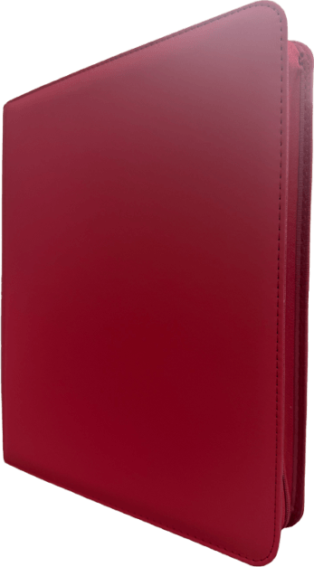 Generic Premium Series 9-Pocket Toploader Zippered Binder