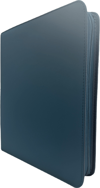 Generic Premium Series 9-Pocket Toploader Zippered Binder