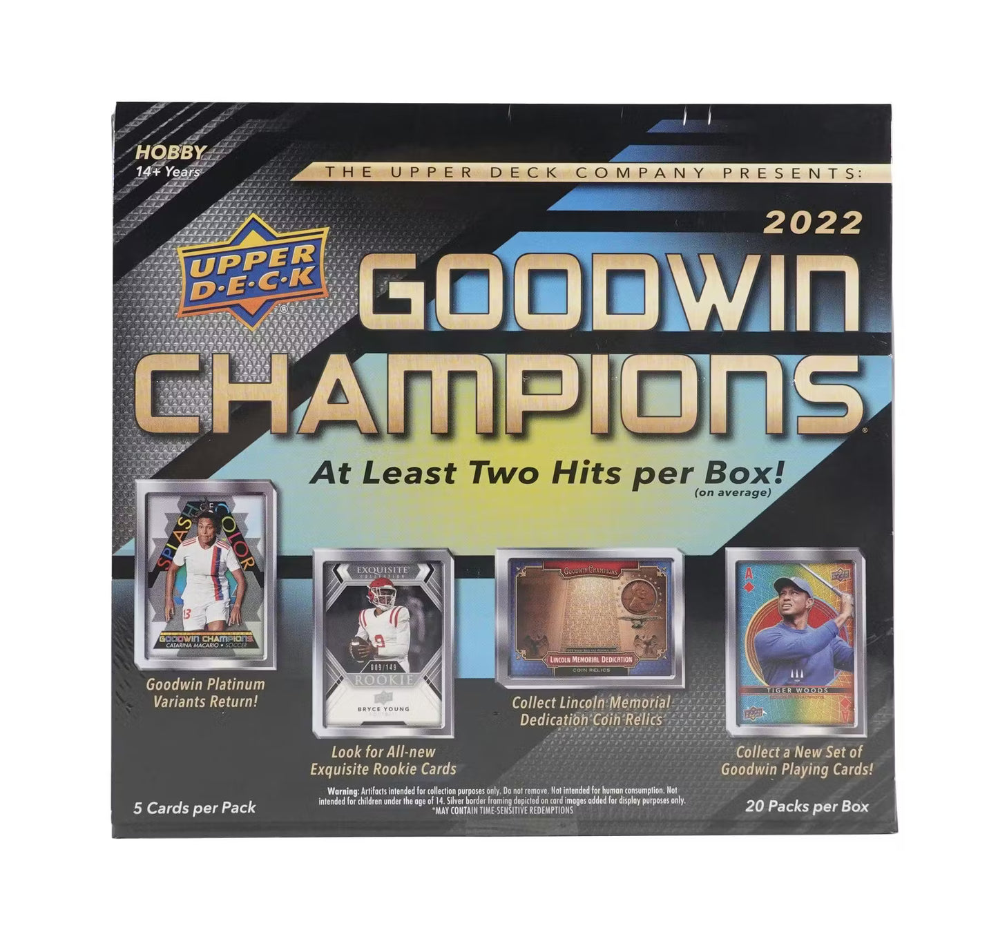 2022 Upper Deck Goodwin Champions - Hobby Box