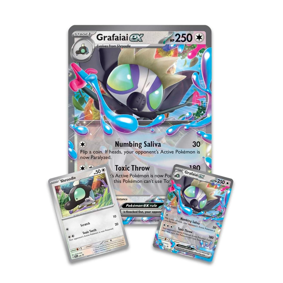 2024 Pokémon TCG: Grafaiai ex Box