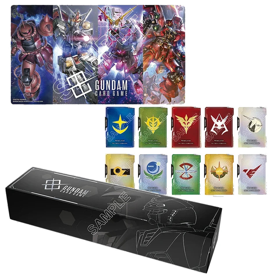 Gundam Card Game Accessory and Card Set 01 FIRST COMBAT [EVX-01]