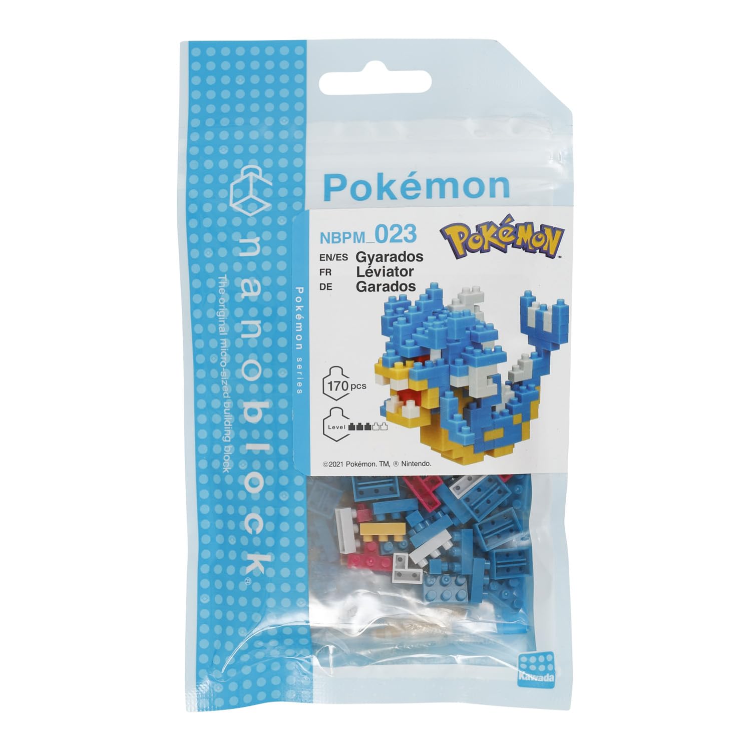 nanoblock - Pokemon - Gyarados - Papa Joey's Collectibles