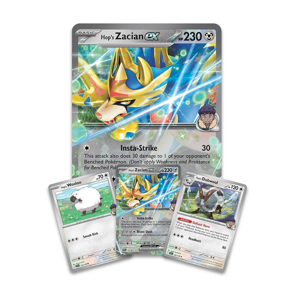 2025 Pokémon TCG: Hop's Zacian ex Box