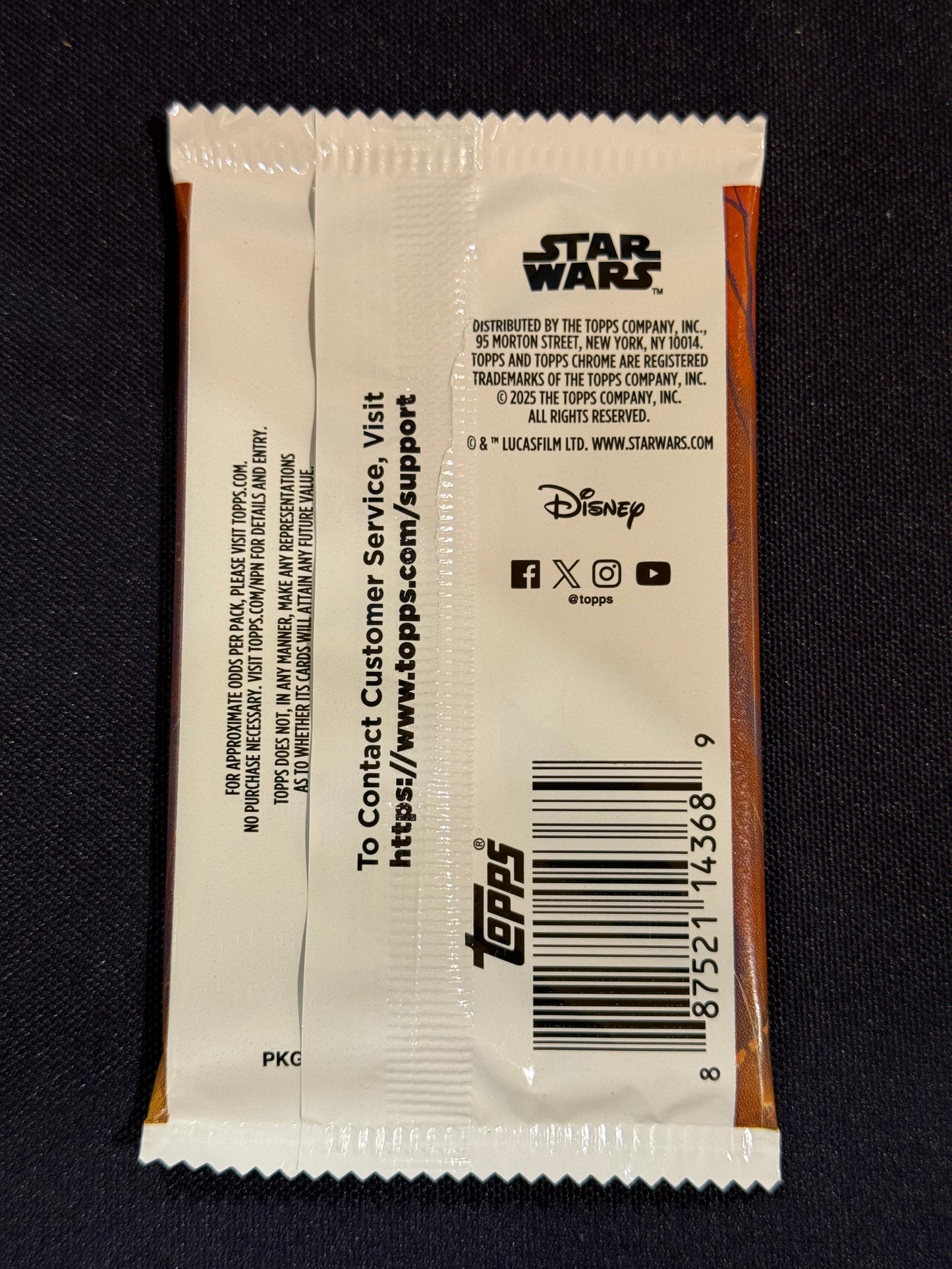 2025 Topps Star Wars Galaxy Hobby Pack
