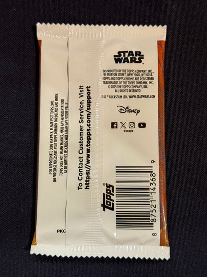 2025 Topps Star Wars Galaxy Hobby Pack