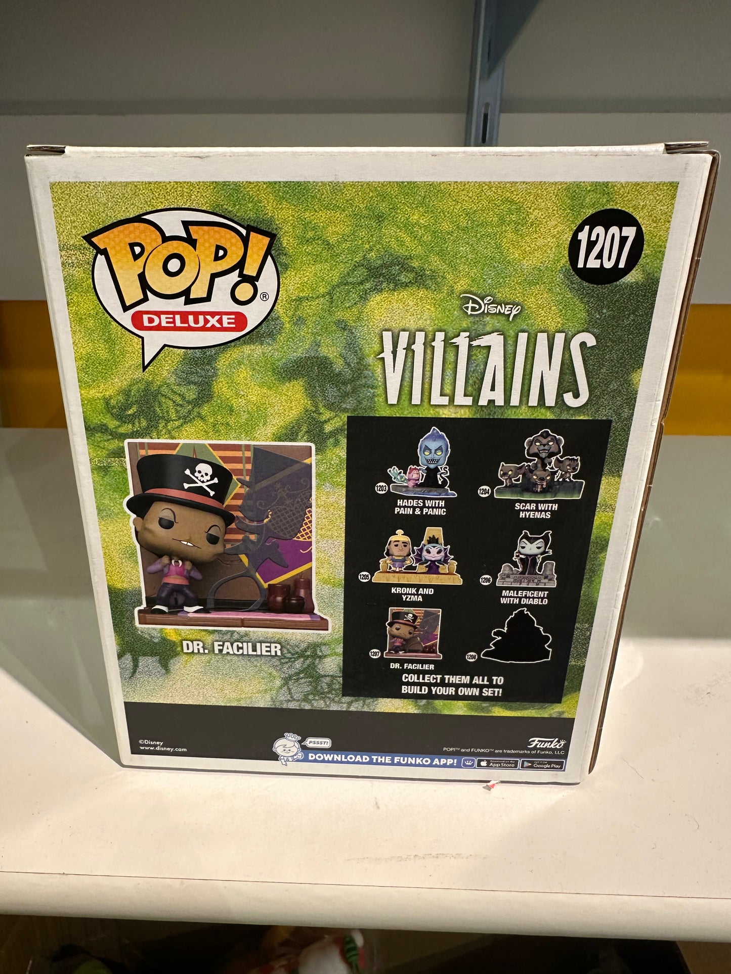 Pop! Deluxe 1207 Villains Assemble: Dr. Facilier Hot Topic Exclusive