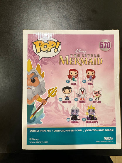 Pop! 570 Disney The Little Mermaid Hot Topic Exclusive (Damaged Box)