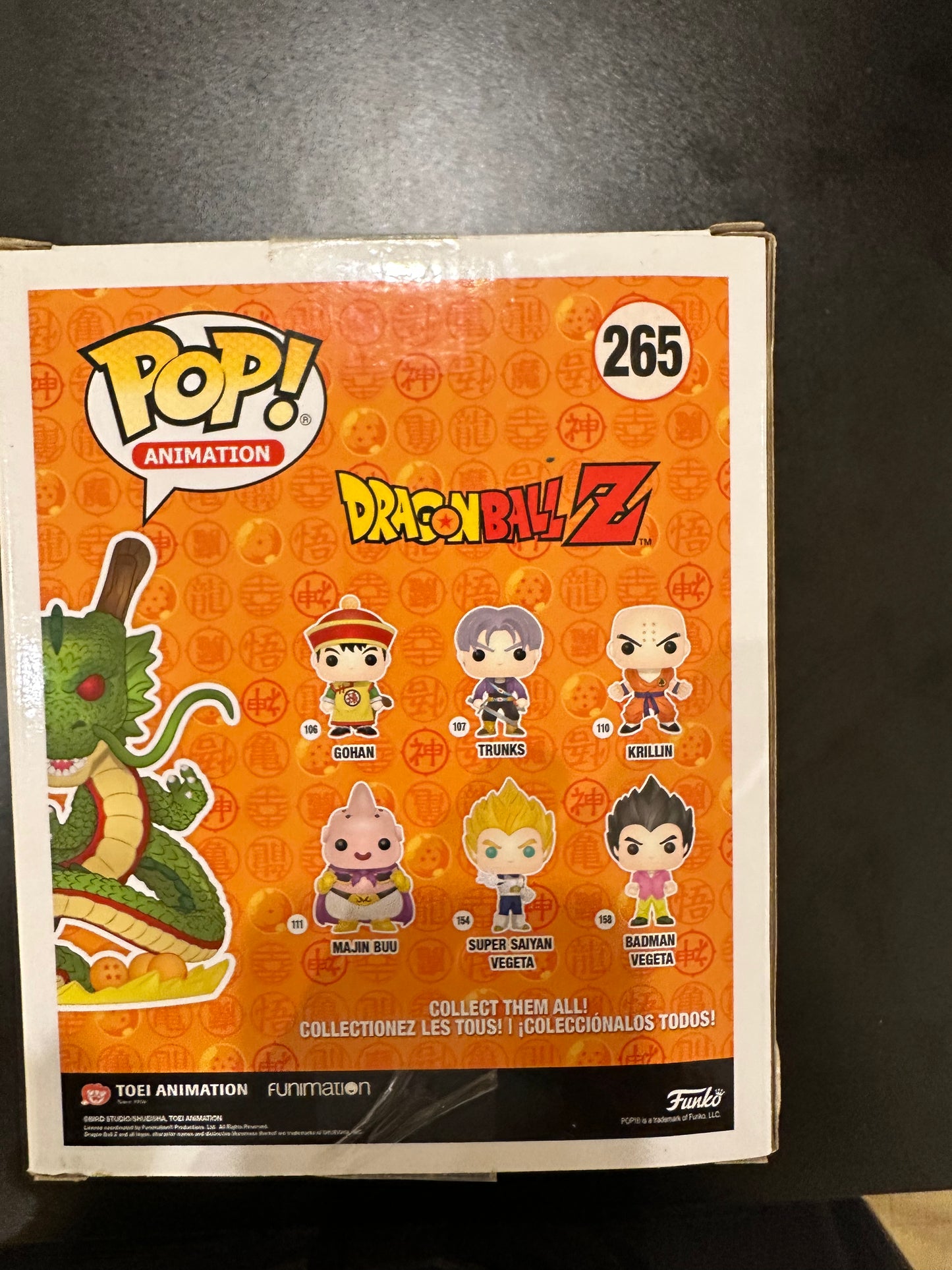 Pop! Animation 265 Dragonball Z Shenron Funko (Damaged Box)