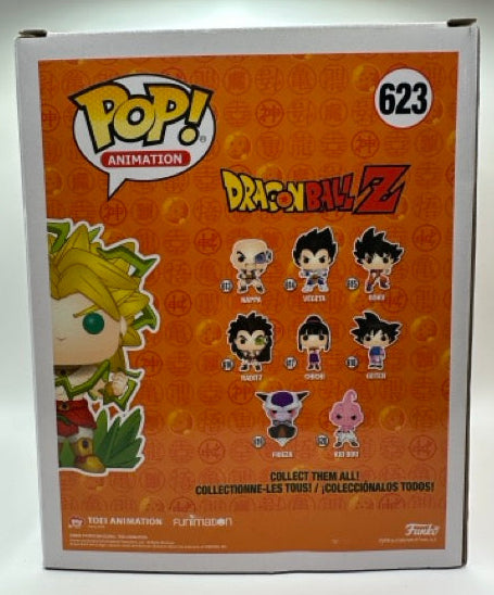 POP! Animation—Dragonball Z—Legendary Super Saiyan Broly #623—(Galactic Toys Exclusive) (Glow Chase) (2019 Dragonball Z 30th Anime Anni.)