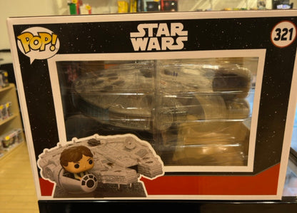 POP! —Star Wars—Han Solo In The Millennium Falcon—(Amazon Exclusive)