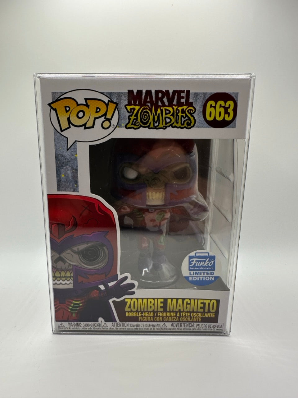 POP! Marvel—Marvel Zombies—Zombie Magneto #663—(Funko Limited Edition)