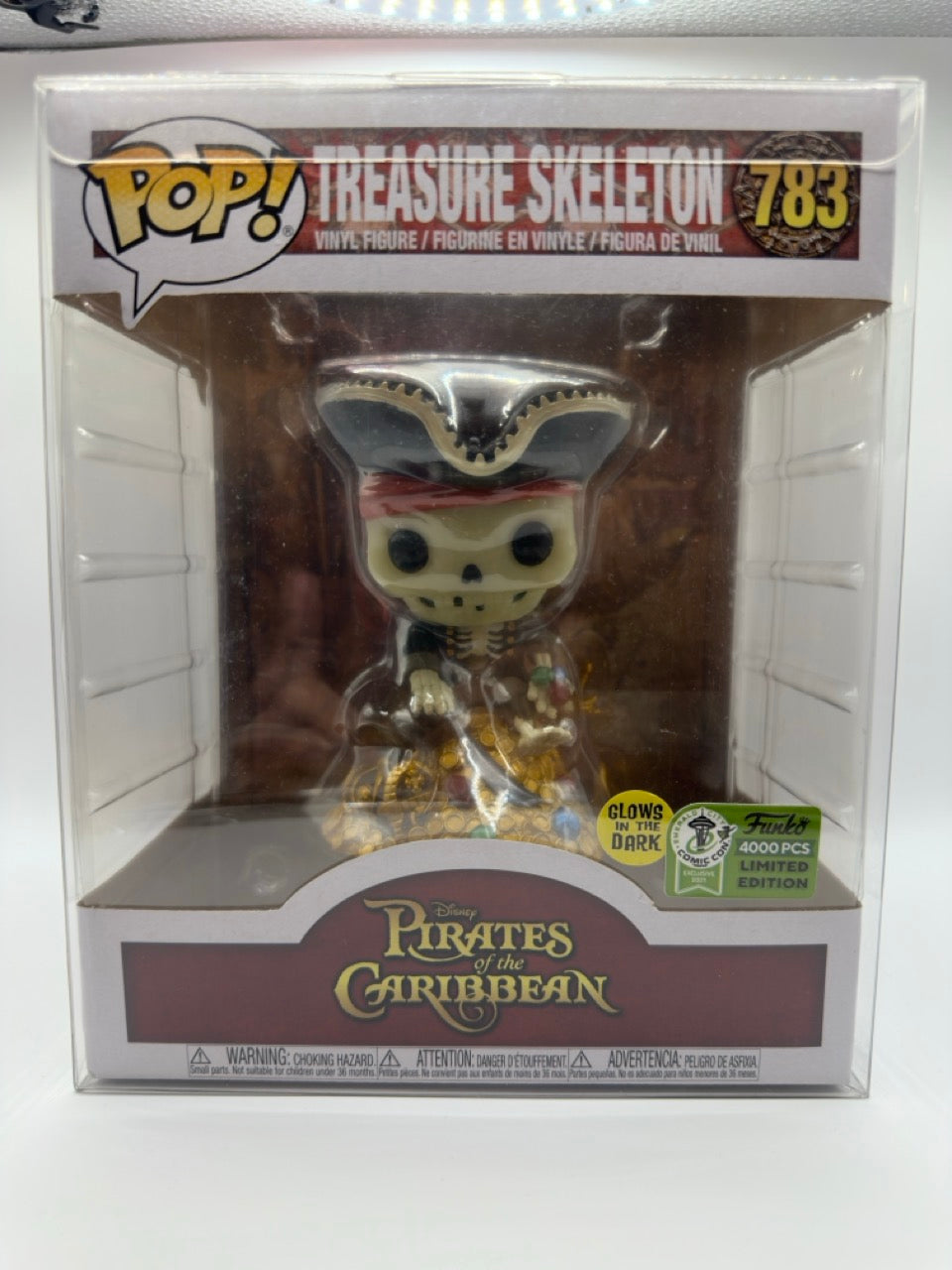 POP!—Pirates of the Caribbean—Treasure Skeleton #783—(2021 Emerald City Comic Con)