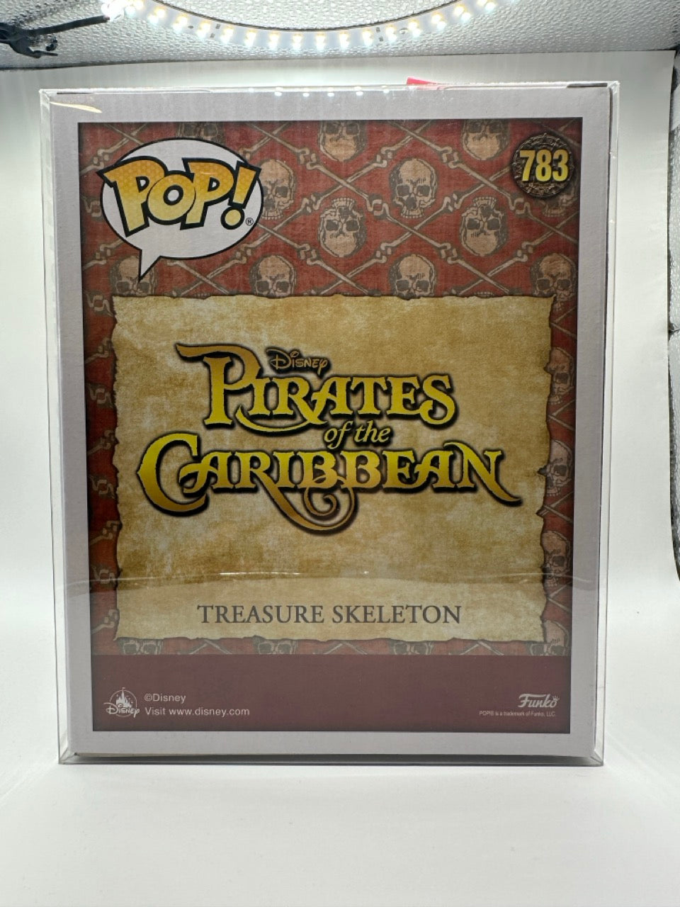 POP!—Pirates of the Caribbean—Treasure Skeleton #783—(2021 Emerald City Comic Con)