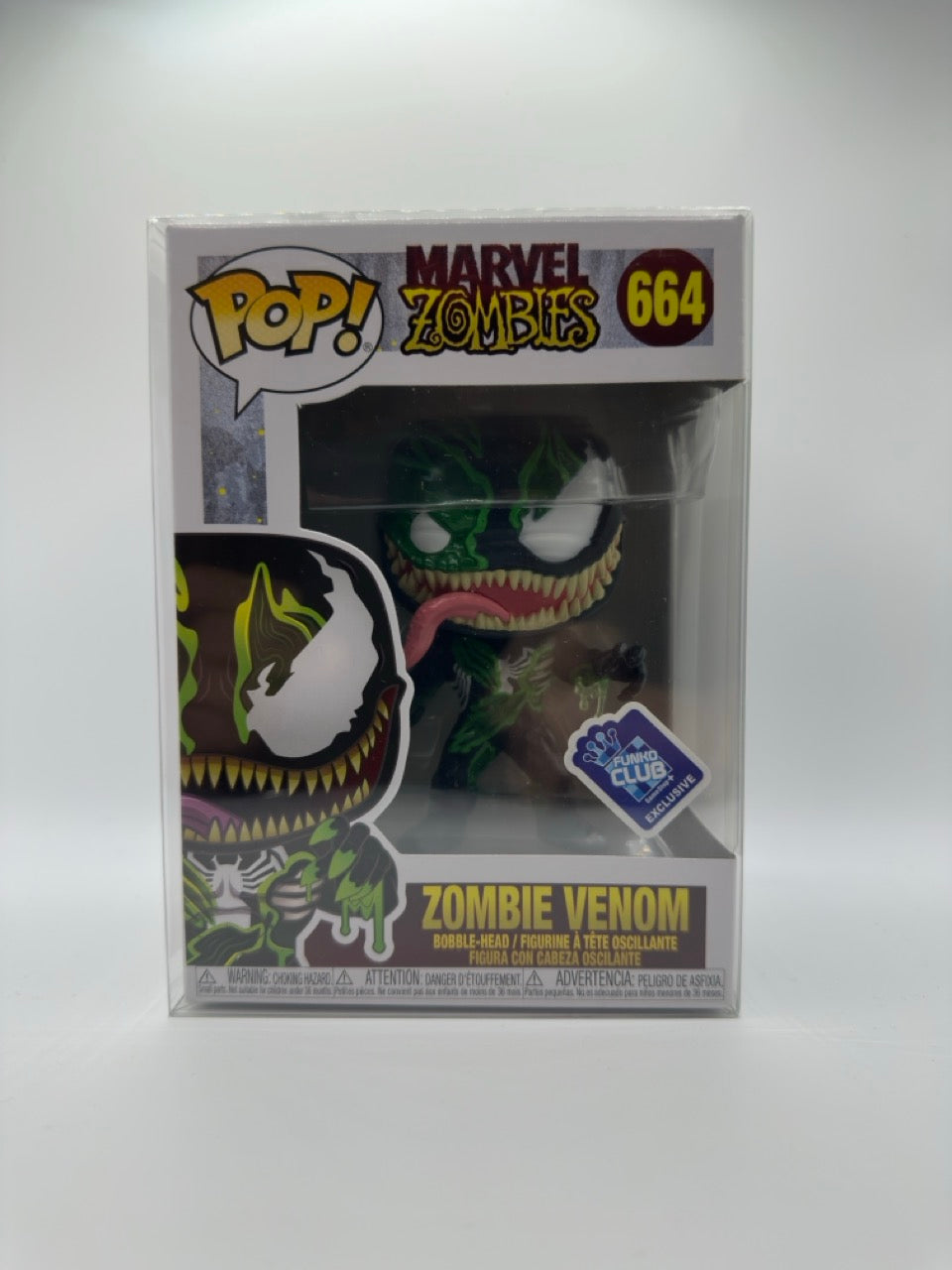 POP! Marvel—Marvel Zombie—Zombie Venom #664—(Funko Club Gamestop Exclusive)
