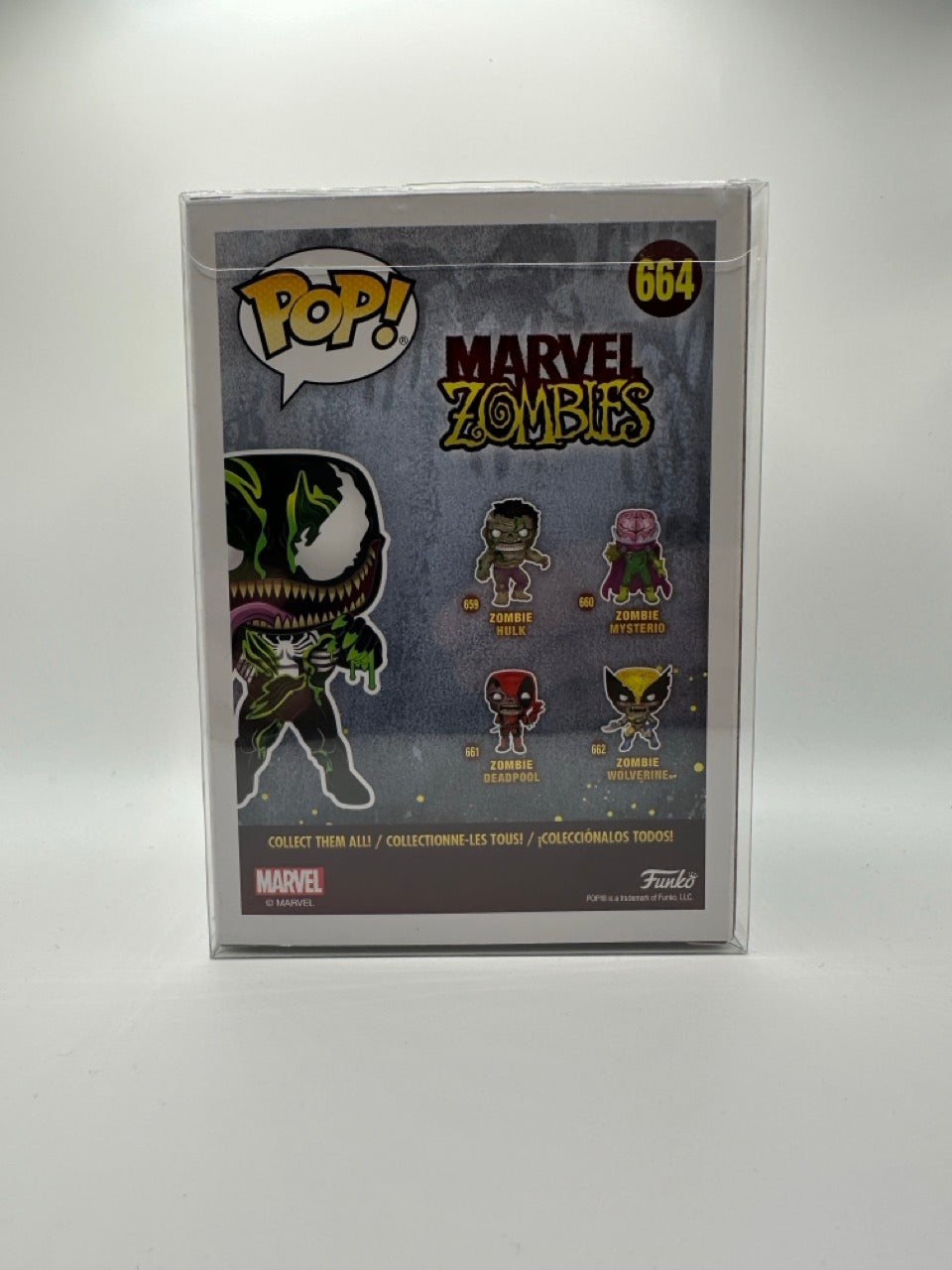 POP! Marvel—Marvel Zombie—Zombie Venom #664—(Funko Club Gamestop Exclusive)