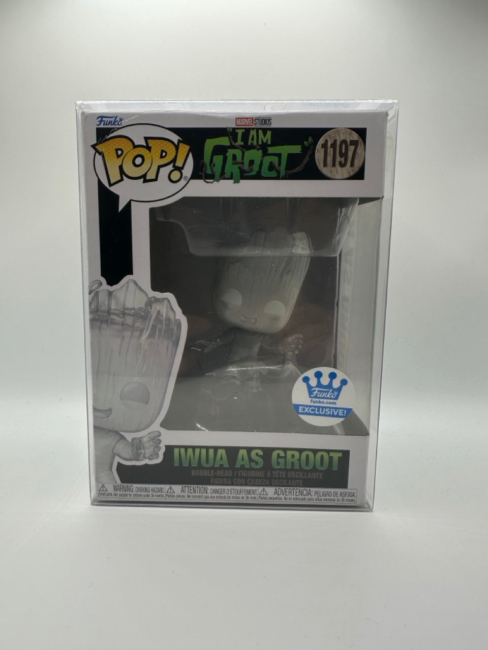 POP! Marvel—I Am Groot—Iwua As Groot #1197—(Funko Exclusive)