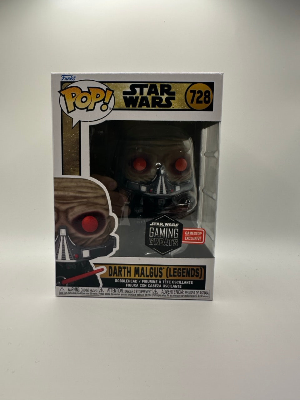 POP! —Star Wars—Darth Malgus (Legends) #728—(SW Gaming Greats)(Gamestop Exclusive)