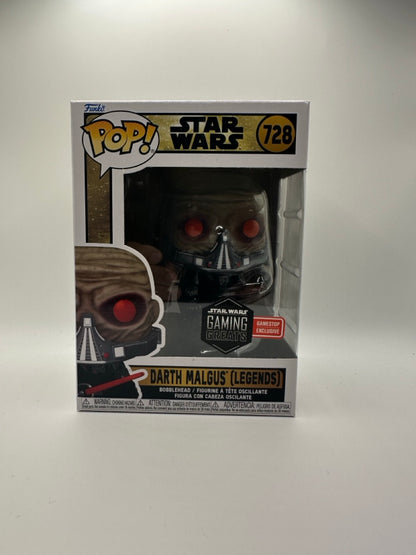 POP! —Star Wars—Darth Malgus (Legends) #728—(SW Gaming Greats)(Gamestop Exclusive)