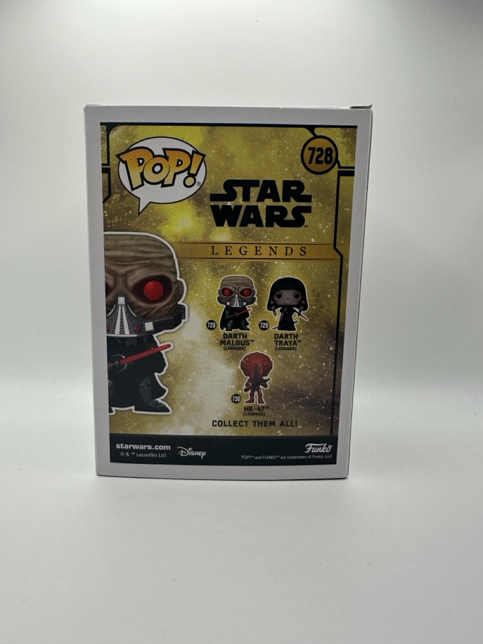 POP! —Star Wars—Darth Malgus (Legends) #728—(SW Gaming Greats)(Gamestop Exclusive)
