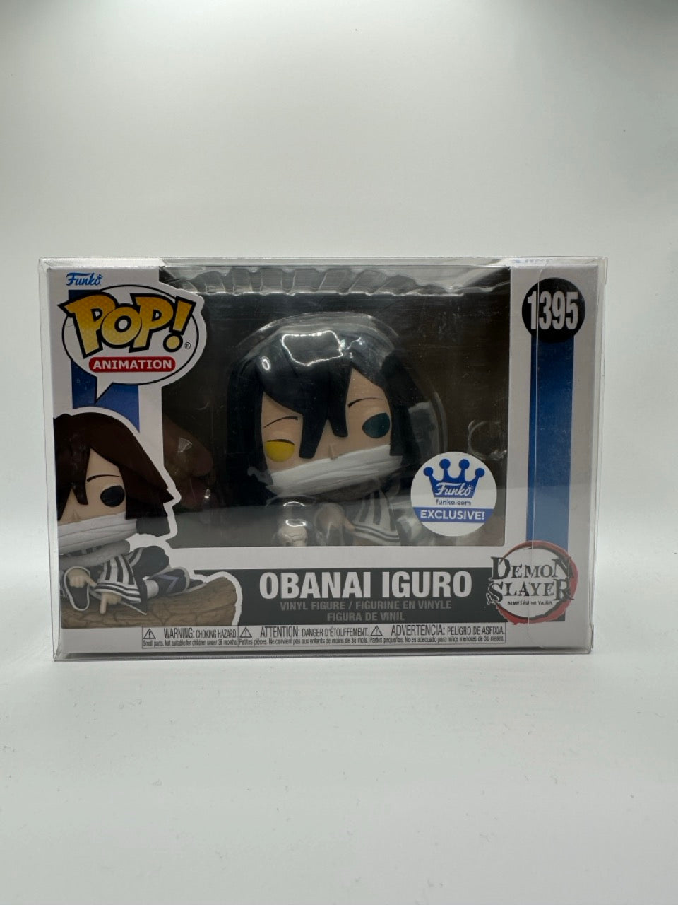 POP! Animation—Demon Slayer—Obanai Iguro #1395—(Funko Exclusive)