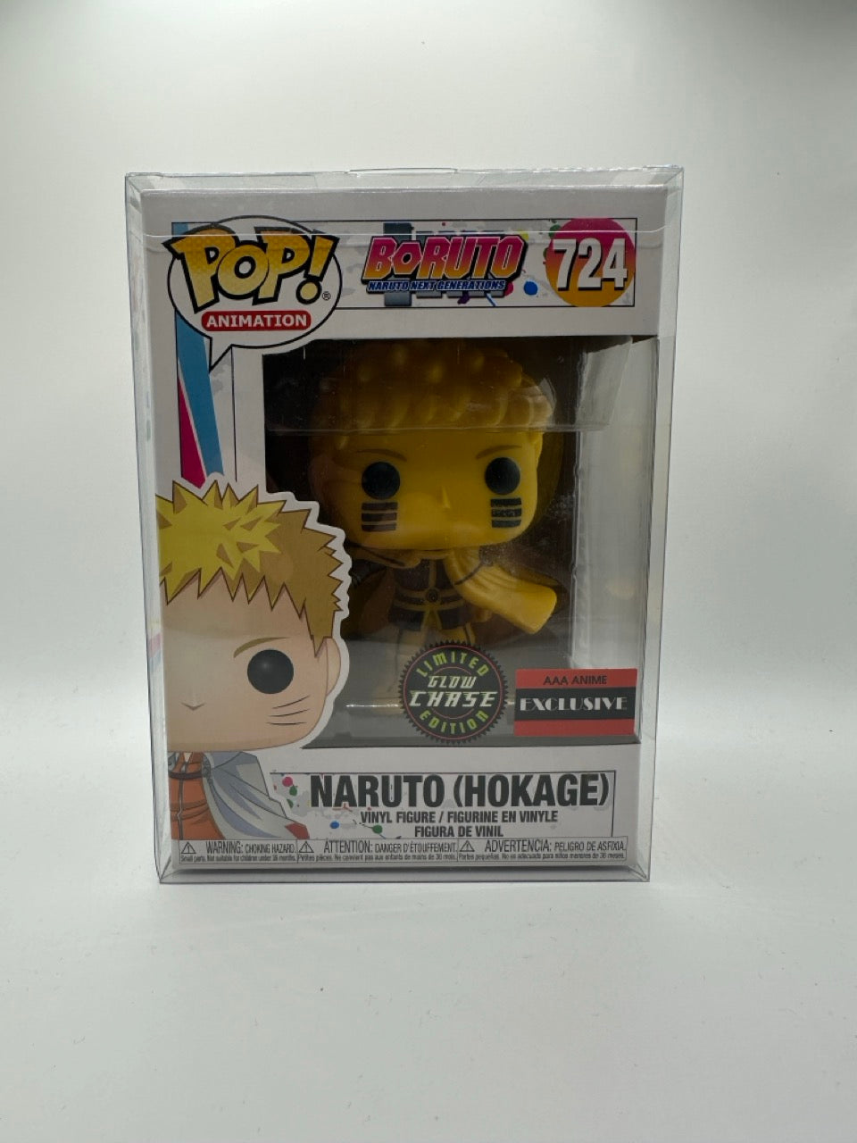 POP! Animation—Boruto Naruto Next Generations—Naruto (Hokage) #724—(Glow Chase)(AAA Anime)
