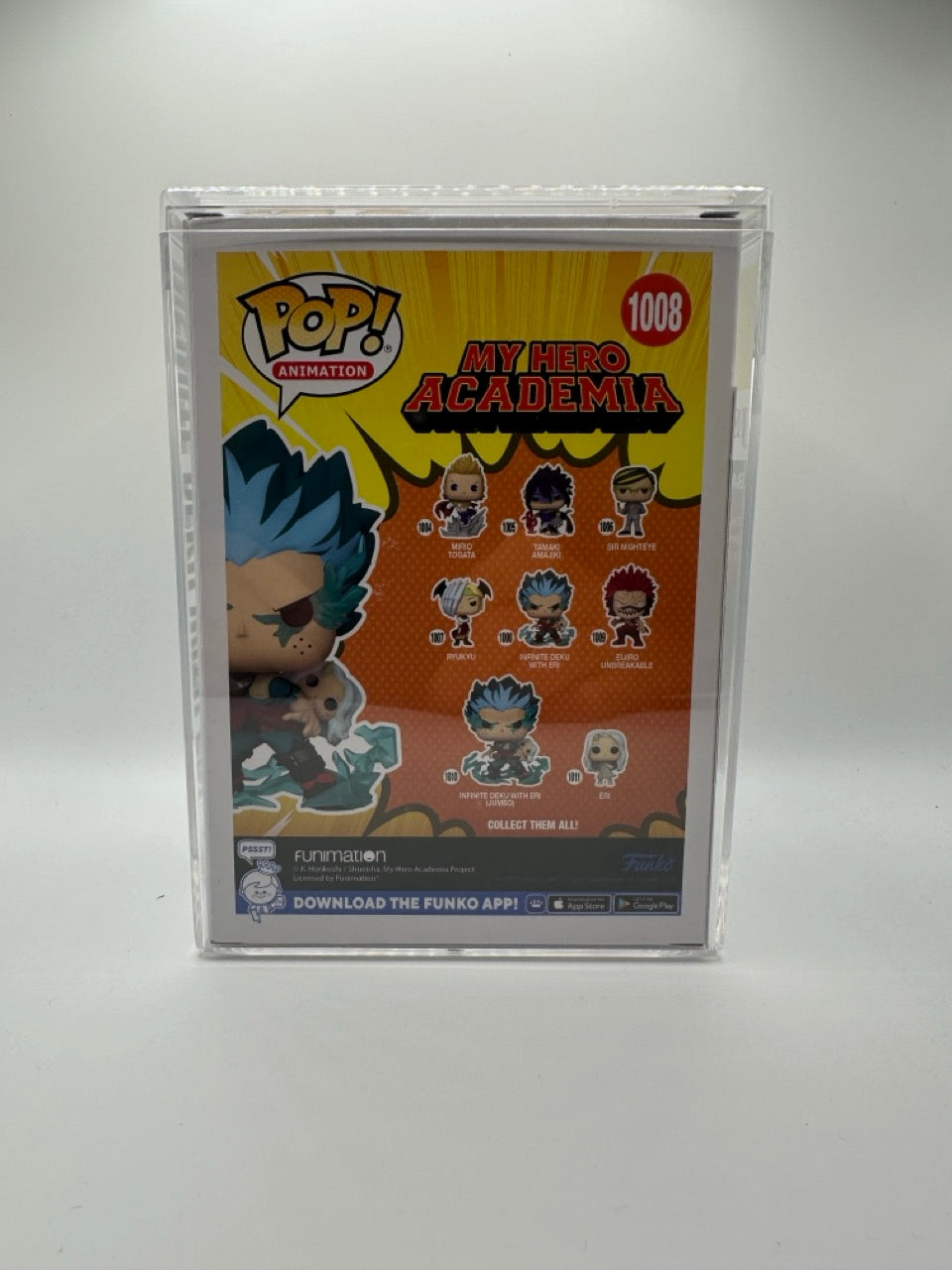 POP! Animation—My Hero Academia—Infinite Deku With Eri—(GITD)(Funko Exclusive)(Signed)