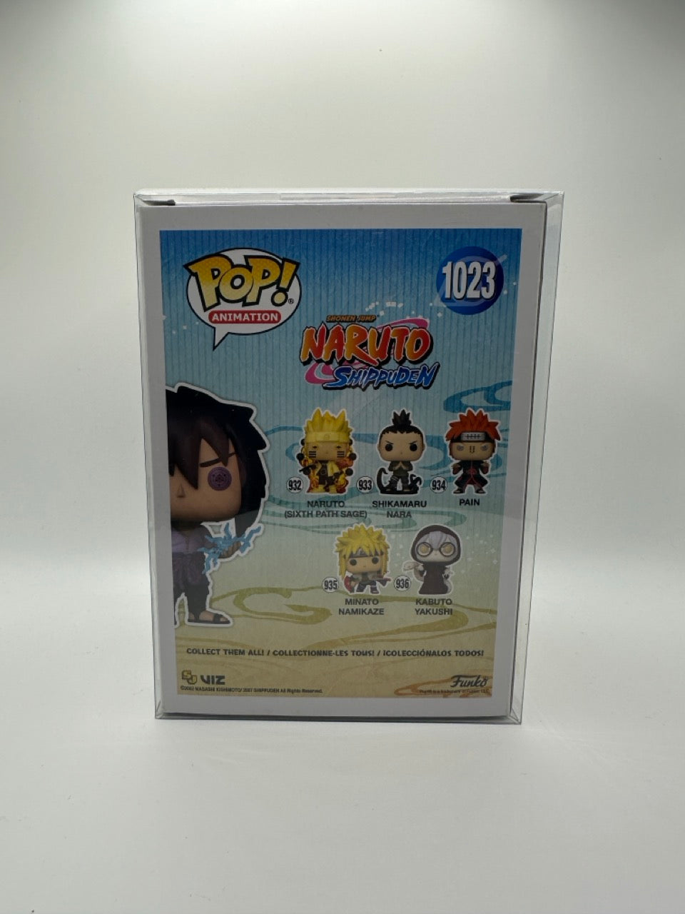 POP! Animation—Nartuo Shippuden—Sasuke (Rinnegan) #1023—(Glow Chase)(AAA Anime Exclusive)