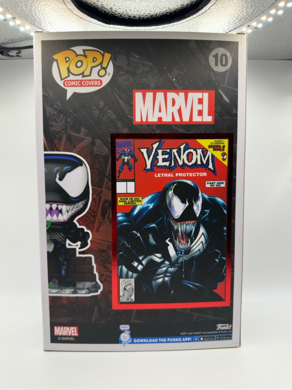 POP! Comic Covers—Marvel—Venom #10—(PX Exclusive)(GITD)