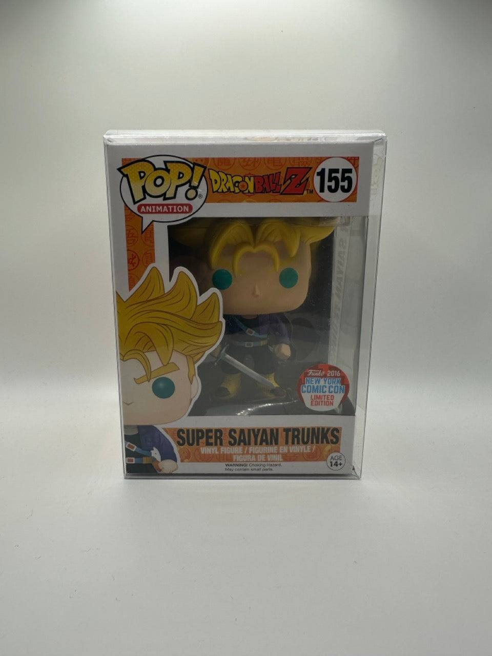 POP! Animation—Dragonball Z—Super Saiyan Trunks #155—(2016 NYCC)