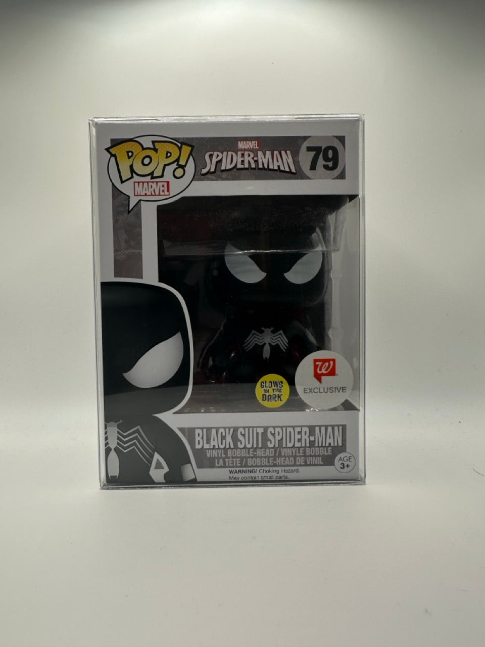 POP! Marvel—Spider-Man—Black Suit Spider-Man #79—(GITD)(Wallgreens Exclusive)