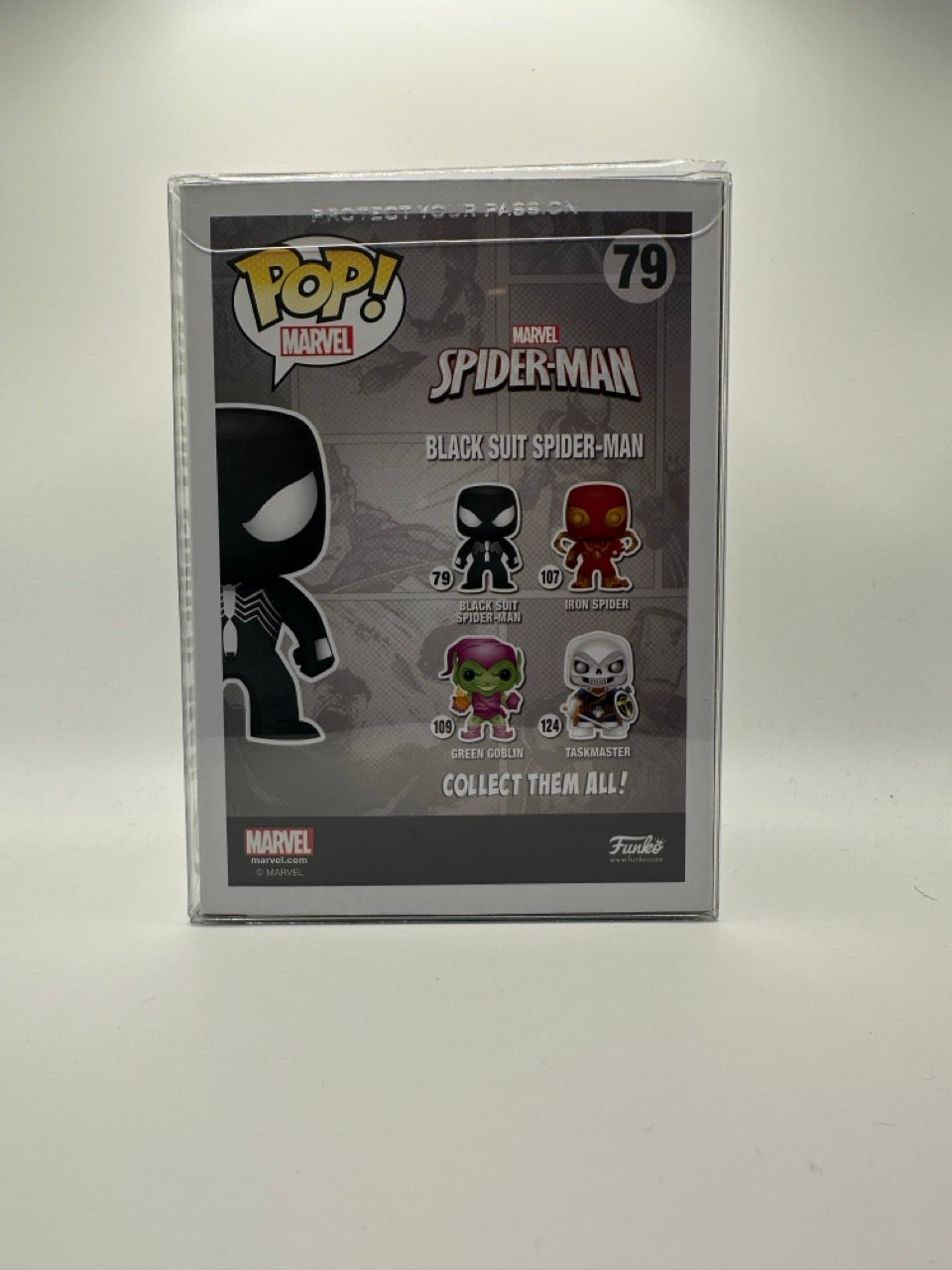 POP! Marvel—Spider-Man—Black Suit Spider-Man #79—(GITD)(Wallgreens Exclusive)
