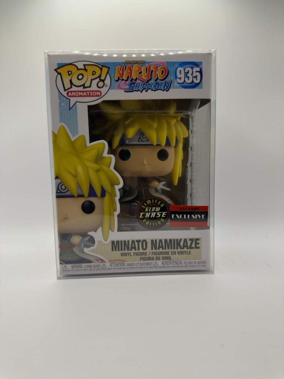 POP! Animation—Naruto Shippuden—Minato Namikaze #935—(Glow Chase)(AAA Anime)